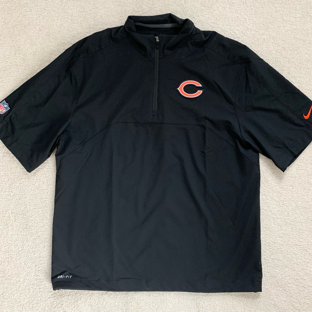 Nike Men's Black Quarter-Zip Shirt